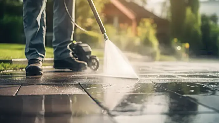 Pressure washing services by Moss Doctors in Vancouver WA