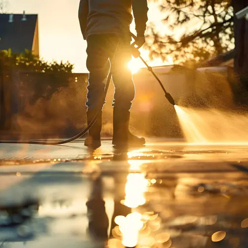 Driveway Pressure Washing