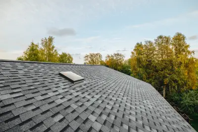 beautiful new roof on Portland home